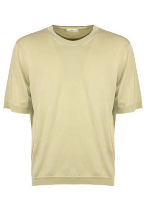 Green cotton jersey T-shirt MAURO GRIFONI | G9AB0003ABU73G